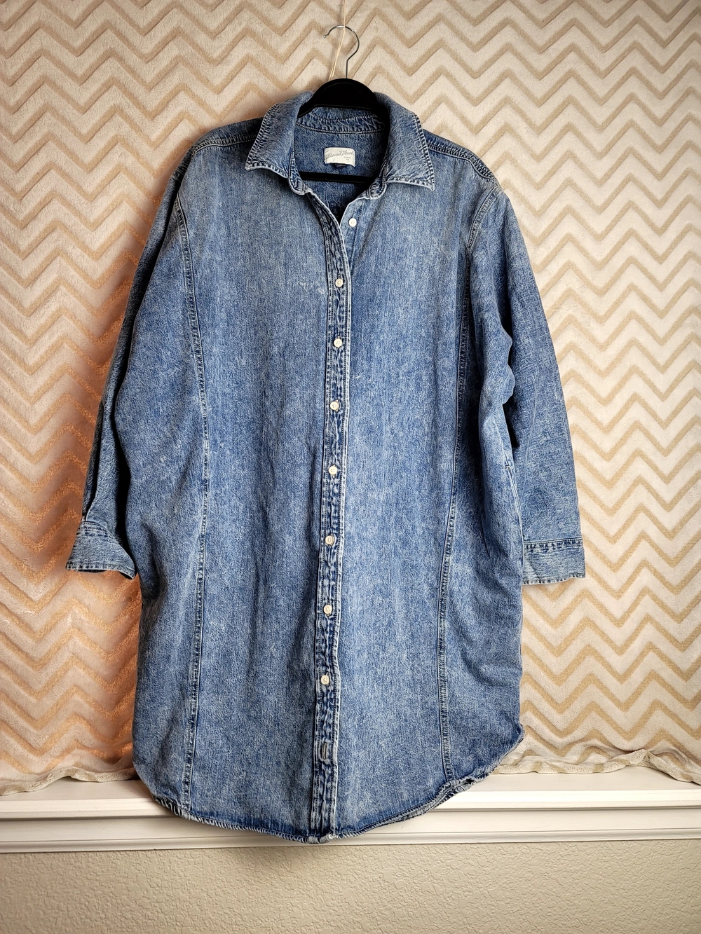 Universal Thread Light Blue Denim Shirt-Jacket